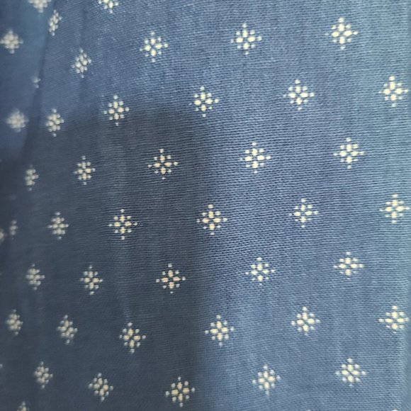 NWT Women's Naked & Famous Blue & White Button Up Shirt - Picture 2 of 5